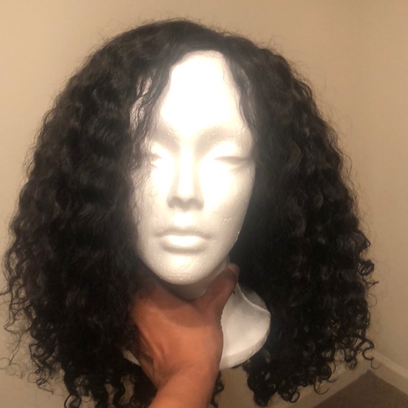 Accessories - New Curly 16”Human Frontal Wig